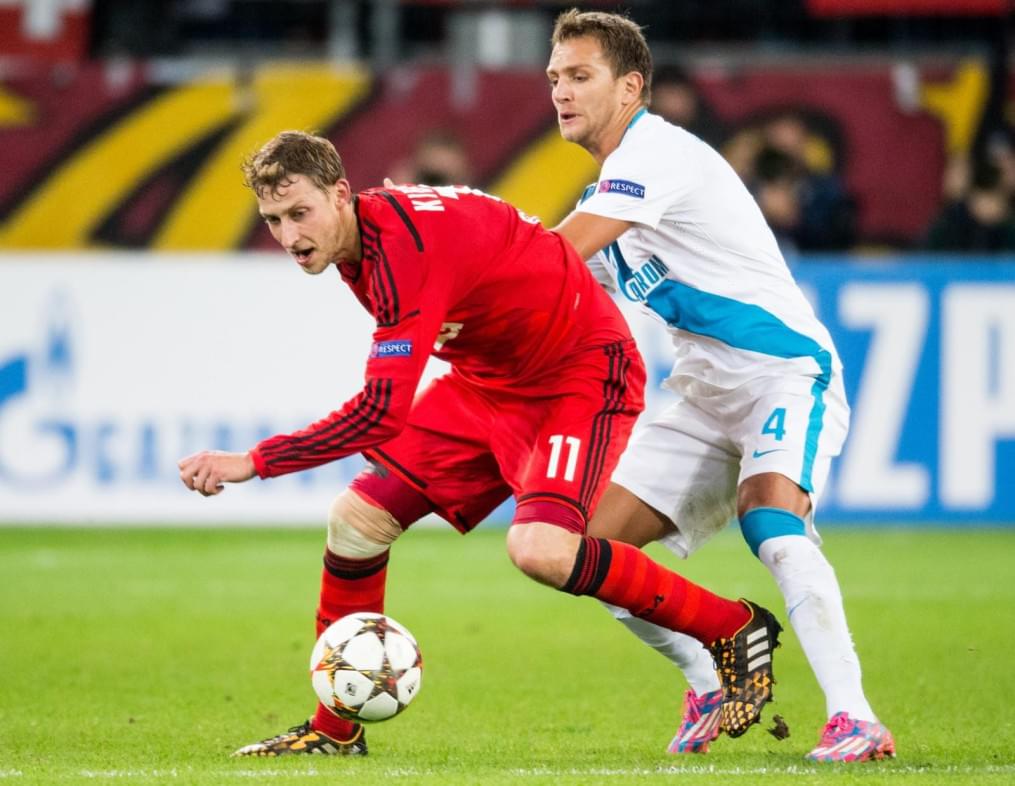 Лига чемпионов УЕФА, 2014/15, «Байер» — «Зенит»