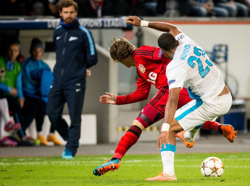 Лига чемпионов УЕФА, 2014/15, «Байер» — «Зенит»