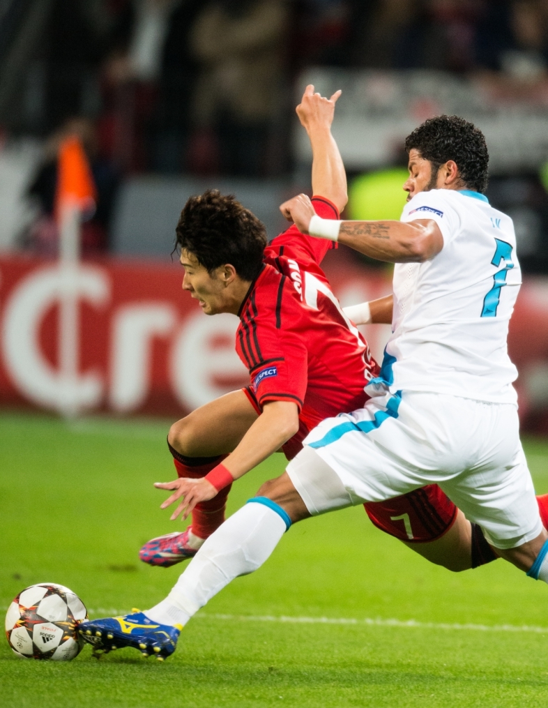 Лига чемпионов УЕФА, 2014/15, «Байер» — «Зенит»