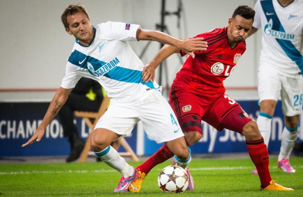 Лига чемпионов УЕФА, 2014/15, «Байер» — «Зенит»