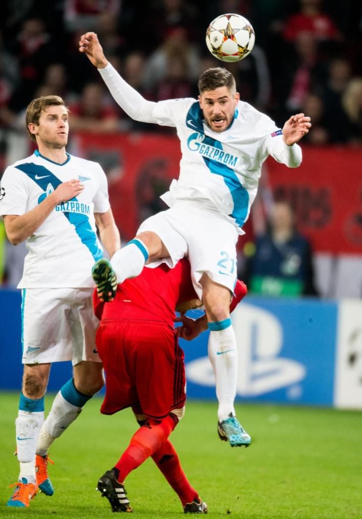 Лига чемпионов УЕФА, 2014/15, «Байер» — «Зенит»