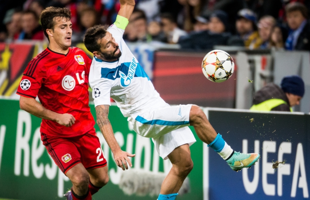 Лига чемпионов УЕФА, 2014/15, «Байер» — «Зенит»