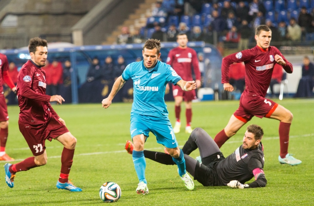 СОГАЗ-Чемпионат России 2014/2015, «Зенит» — «Мордовия»