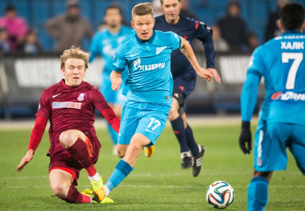 СОГАЗ-Чемпионат России 2014/2015, «Зенит» — «Мордовия»