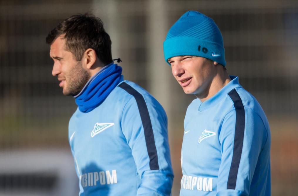 Открытая тренировка «Зенита» перед матчем ЦСКА — «Зенит»