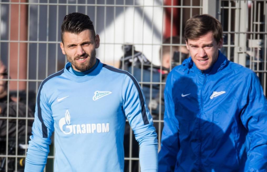 Открытая тренировка «Зенита» перед матчем ЦСКА — «Зенит»