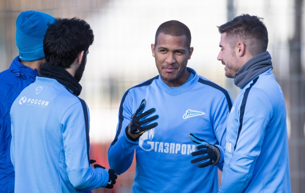 Открытая тренировка «Зенита» перед матчем ЦСКА — «Зенит»