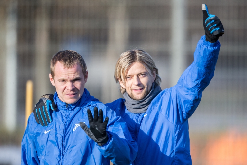 Открытая тренировка «Зенита» перед матчем ЦСКА — «Зенит»