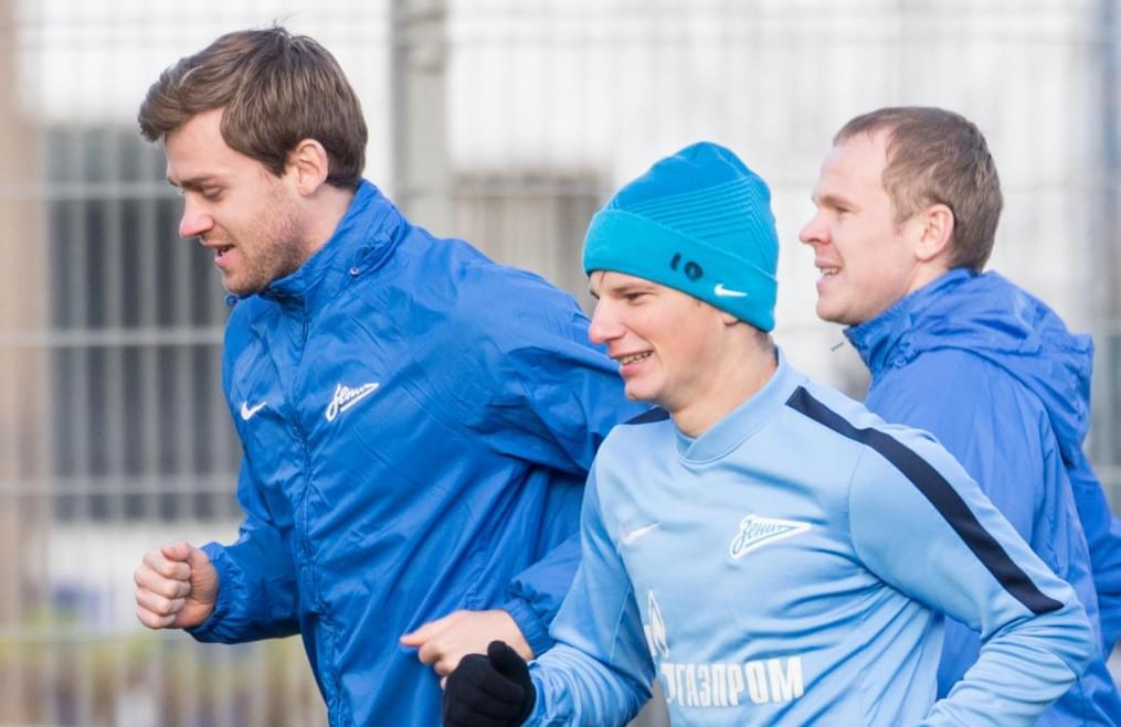 Открытая тренировка «Зенита» перед матчем ЦСКА — «Зенит»