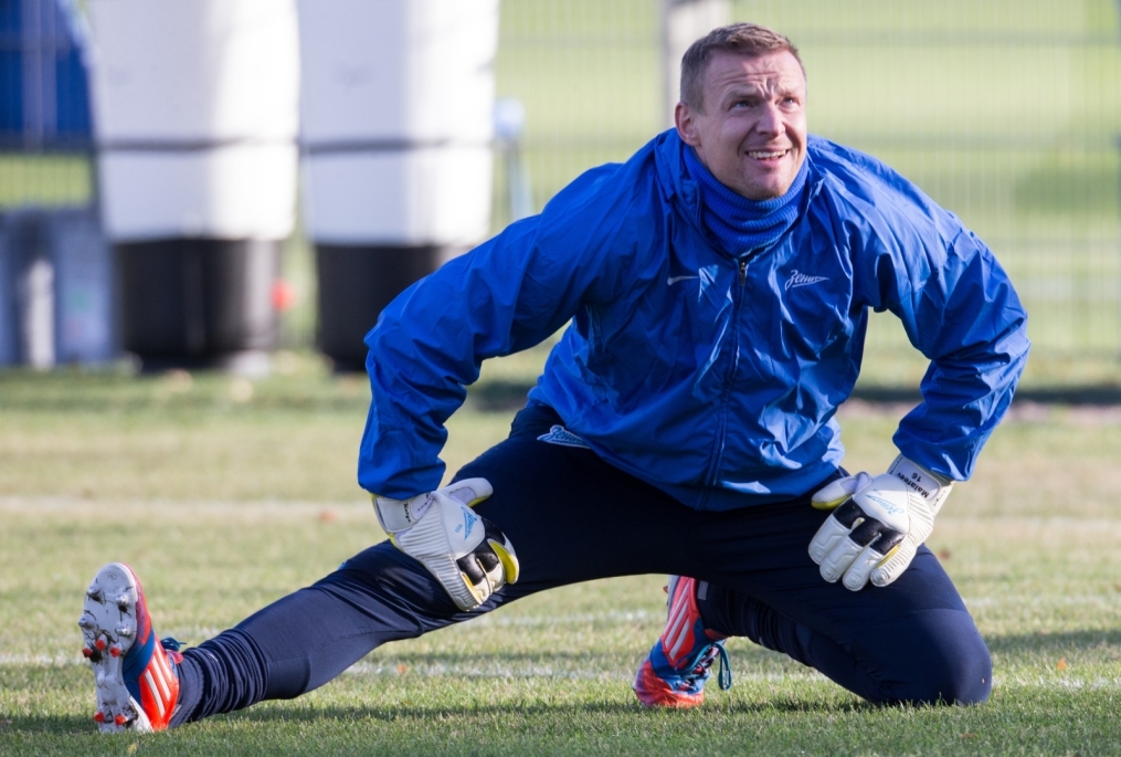 Открытая тренировка «Зенита» перед матчем ЦСКА — «Зенит»