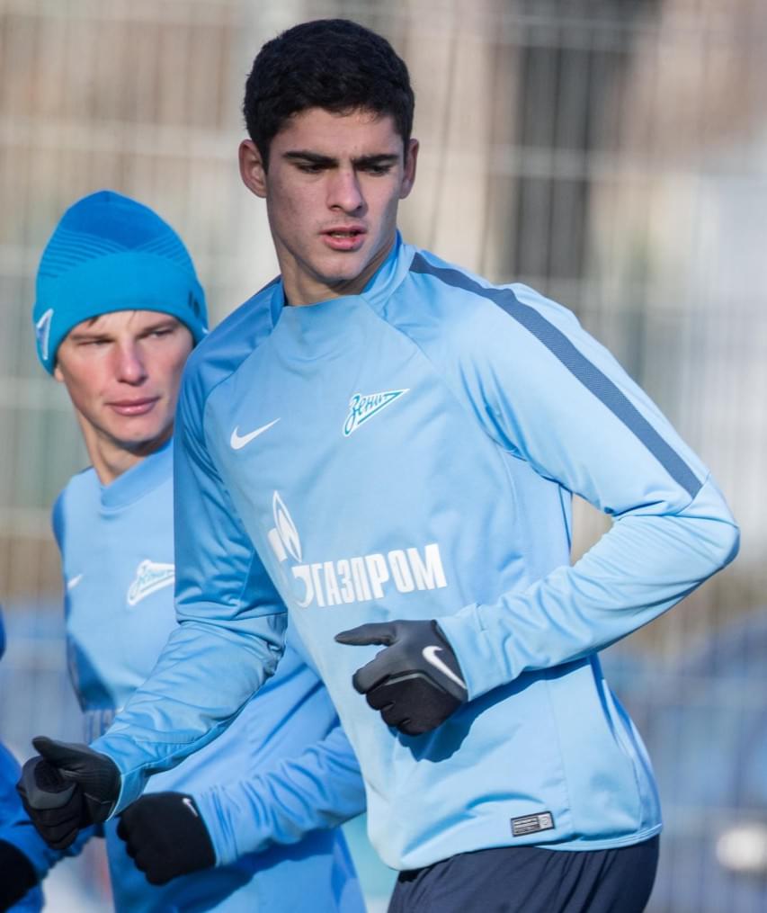 Открытая тренировка «Зенита» перед матчем ЦСКА — «Зенит»