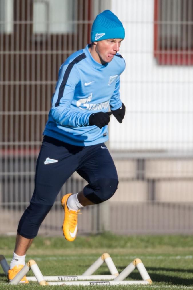 Открытая тренировка «Зенита» перед матчем ЦСКА — «Зенит»