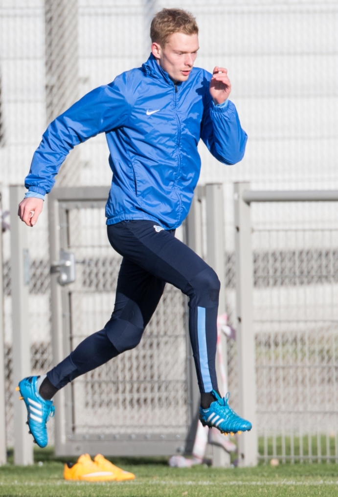 Открытая тренировка «Зенита» перед матчем ЦСКА — «Зенит»