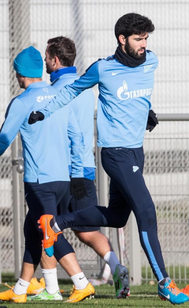 Открытая тренировка «Зенита» перед матчем ЦСКА — «Зенит»