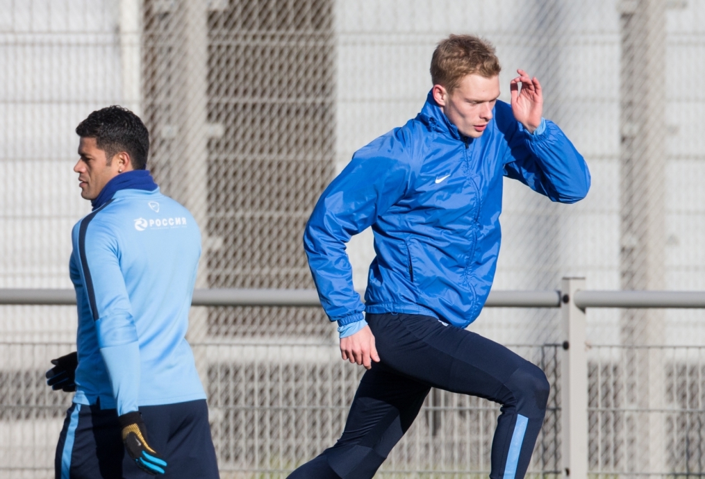 Открытая тренировка «Зенита» перед матчем ЦСКА — «Зенит»