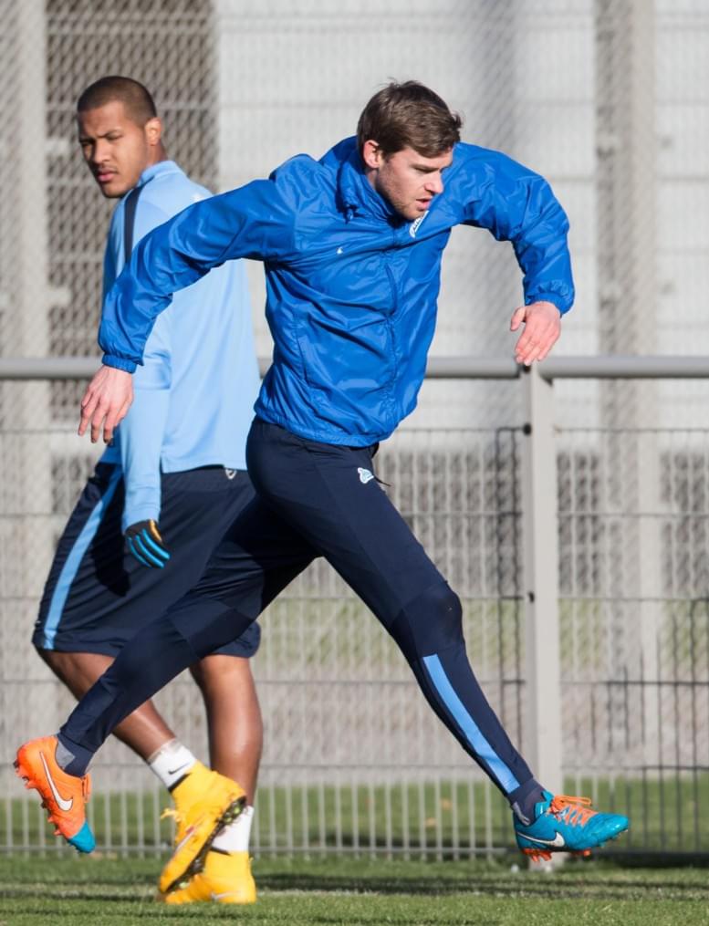 Открытая тренировка «Зенита» перед матчем ЦСКА — «Зенит»