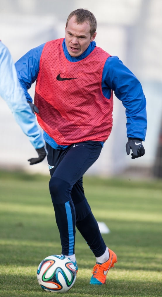 Открытая тренировка «Зенита» перед матчем ЦСКА — «Зенит»