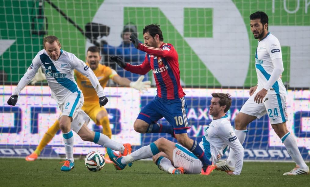 СОГАЗ Чемпионат России 2014/15, ЦСКА — «Зенит»