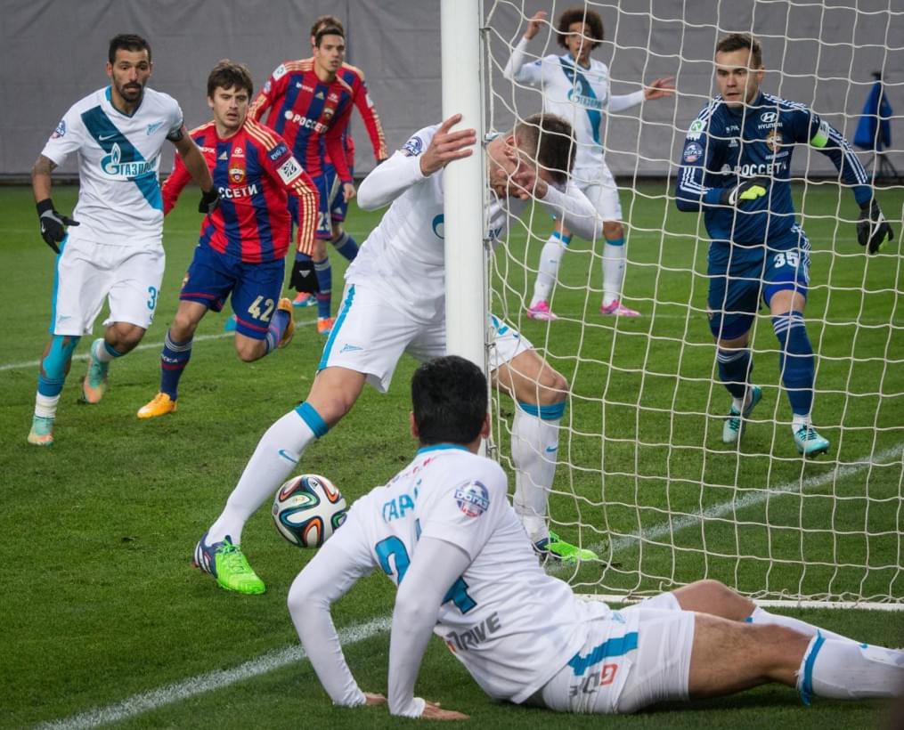 СОГАЗ Чемпионат России 2014/15, ЦСКА — «Зенит»
