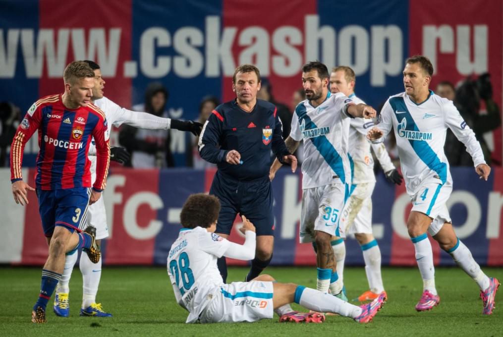 СОГАЗ Чемпионат России 2014/15, ЦСКА — «Зенит»