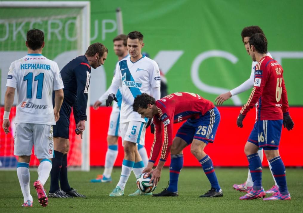 СОГАЗ Чемпионат России 2014/15, ЦСКА — «Зенит»