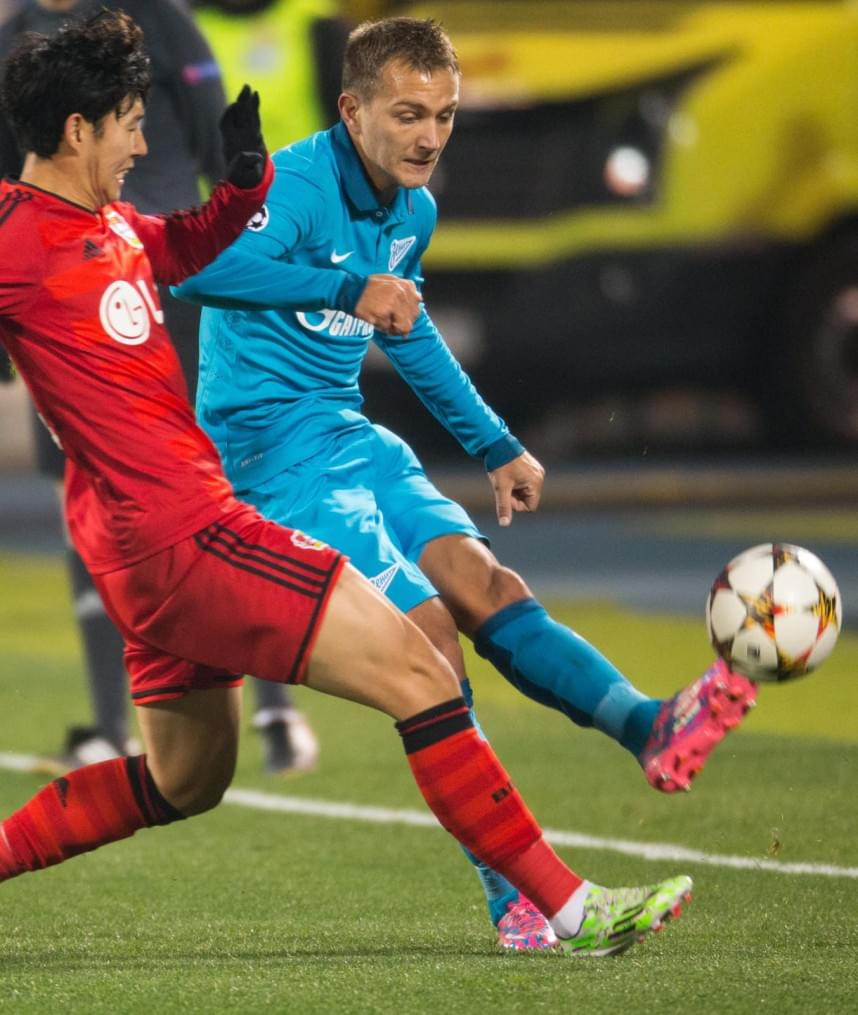 Лига чемпионов УЕФА, 2014/15, «Зенит» — «Байер»