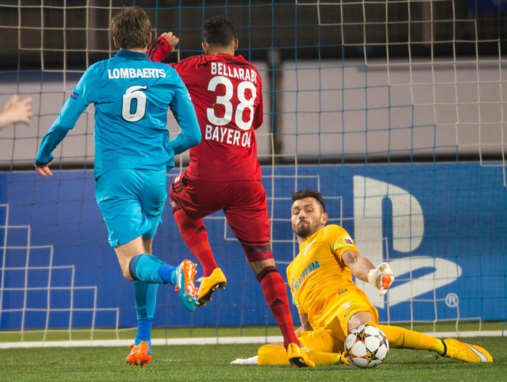 Лига чемпионов УЕФА, 2014/15, «Зенит» — «Байер»