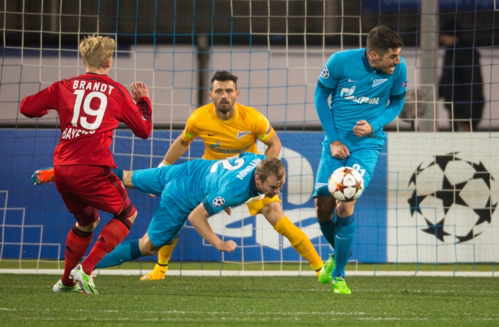 Лига чемпионов УЕФА, 2014/15, «Зенит» — «Байер»