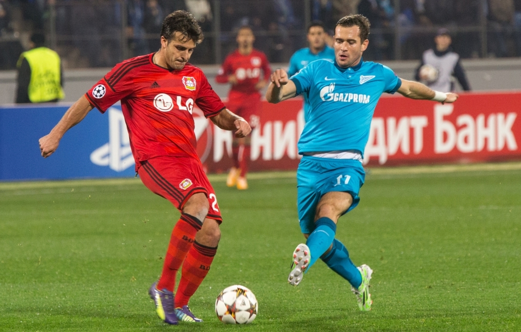 Лига чемпионов УЕФА, 2014/15, «Зенит» — «Байер»