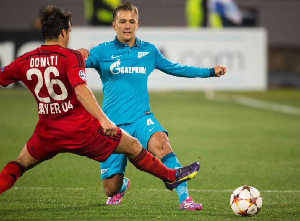 Лига чемпионов УЕФА, 2014/15, «Зенит» — «Байер»