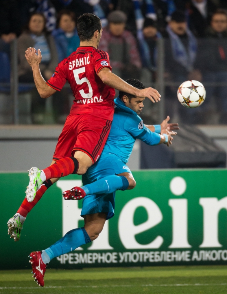 Лига чемпионов УЕФА, 2014/15, «Зенит» — «Байер»