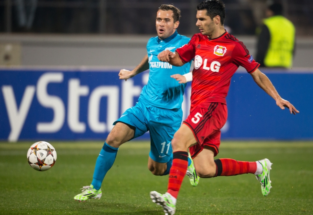 Лига чемпионов УЕФА, 2014/15, «Зенит» — «Байер»