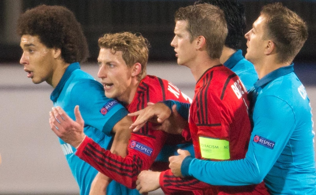 Лига чемпионов УЕФА, 2014/15, «Зенит» — «Байер»