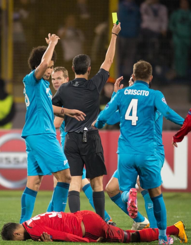 Лига чемпионов УЕФА, 2014/15, «Зенит» — «Байер»