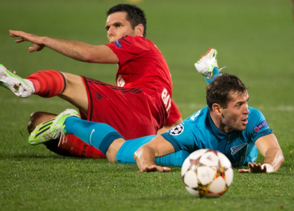 Лига чемпионов УЕФА, 2014/15, «Зенит» — «Байер»