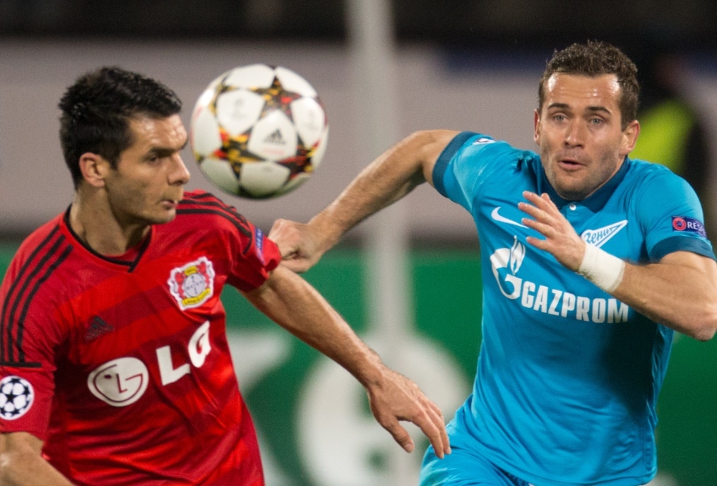 Лига чемпионов УЕФА, 2014/15, «Зенит» — «Байер»