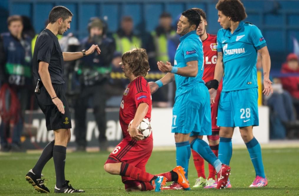 Лига чемпионов УЕФА, 2014/15, «Зенит» — «Байер»