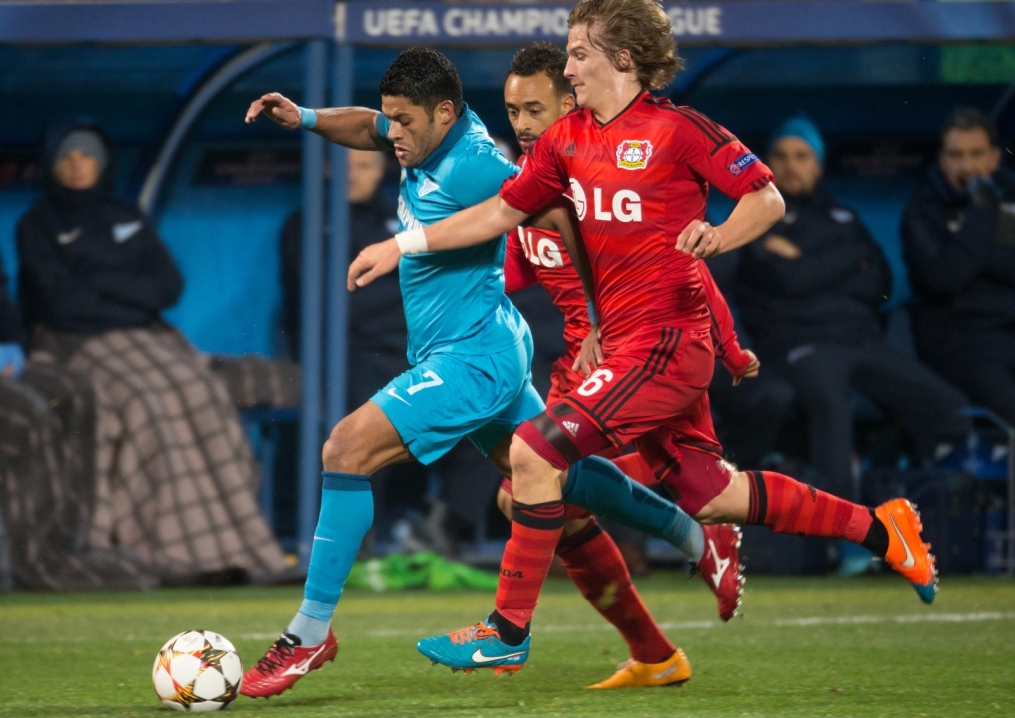 Лига чемпионов УЕФА, 2014/15, «Зенит» — «Байер»