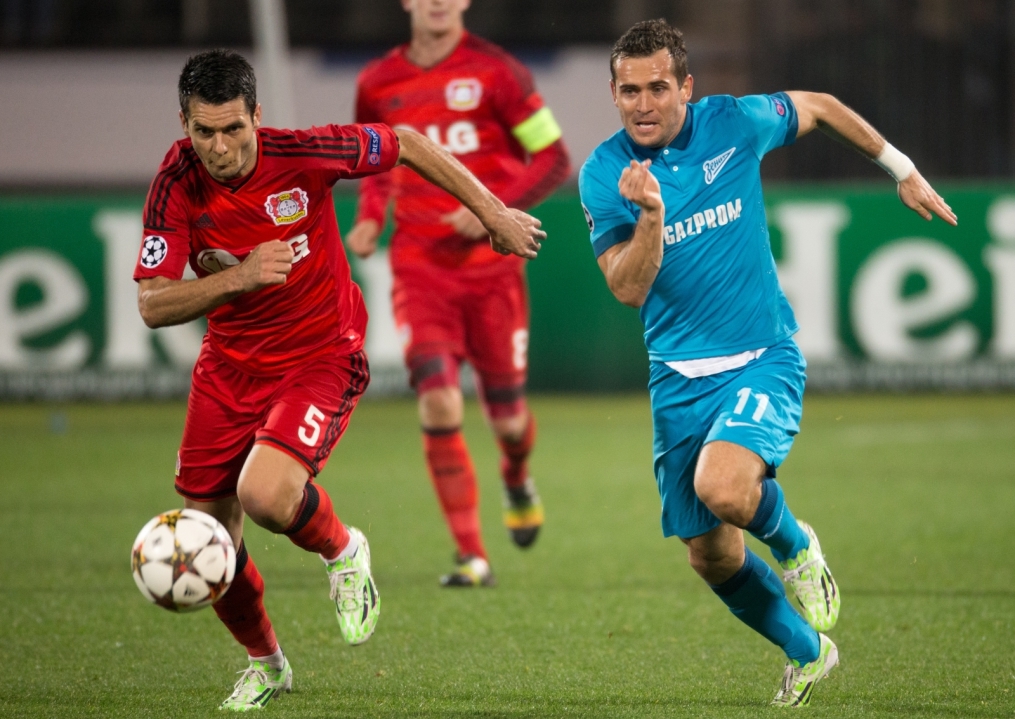 Лига чемпионов УЕФА, 2014/15, «Зенит» — «Байер»