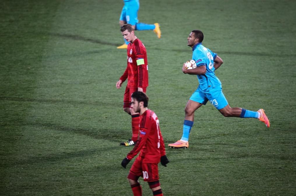 Лига чемпионов УЕФА, 2014/15, «Зенит» — «Байер»