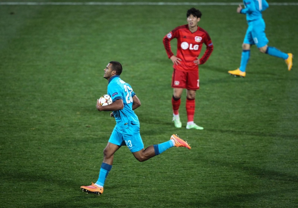 Лига чемпионов УЕФА, 2014/15, «Зенит» — «Байер»