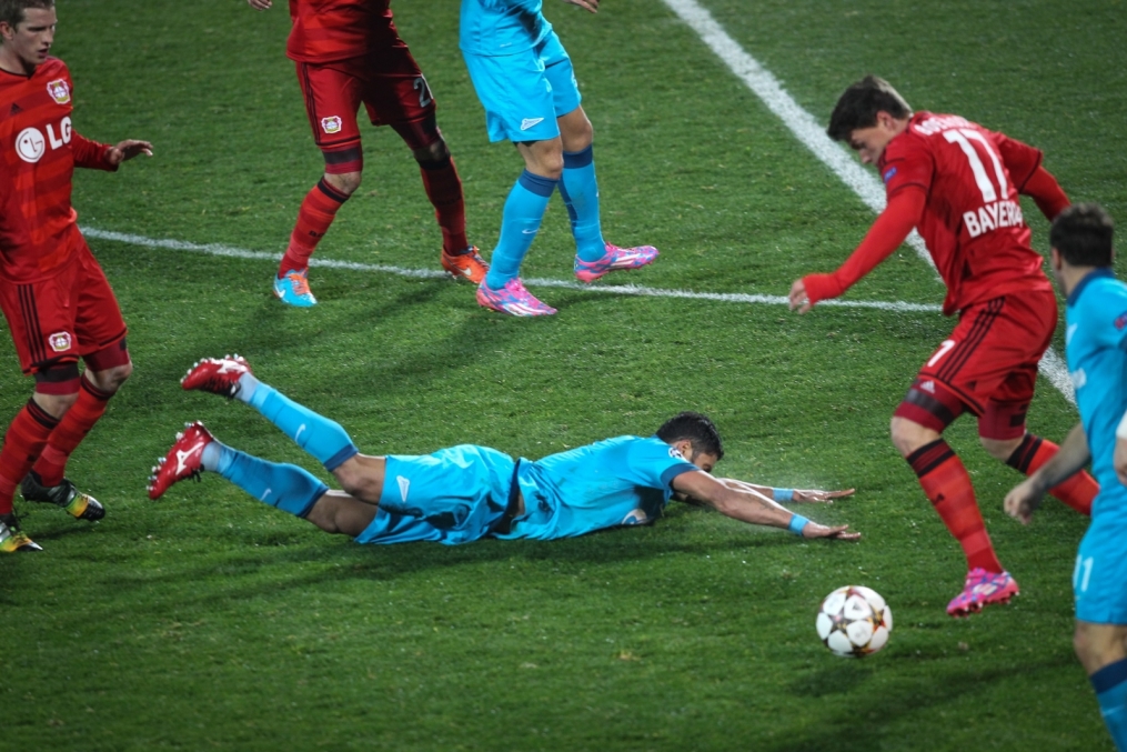 Лига чемпионов УЕФА, 2014/15, «Зенит» — «Байер»