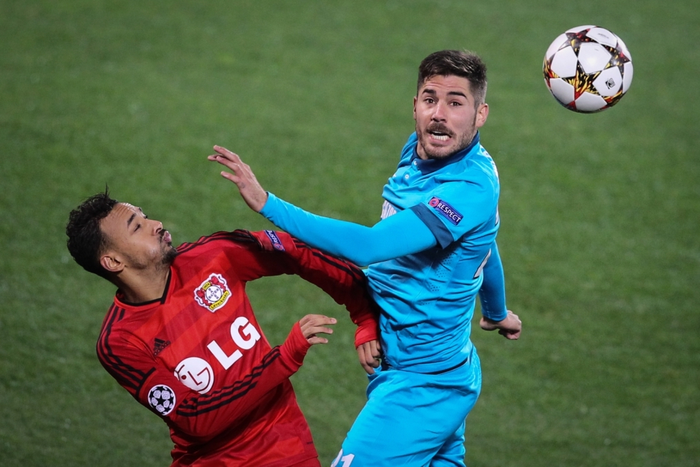 Лига чемпионов УЕФА, 2014/15, «Зенит» — «Байер»