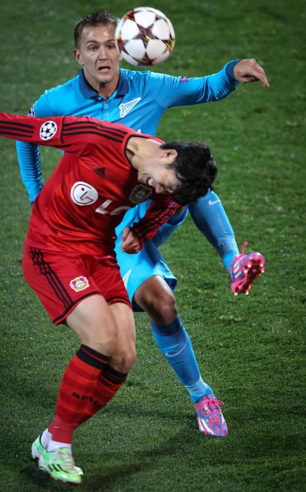 Лига чемпионов УЕФА, 2014/15, «Зенит» — «Байер»