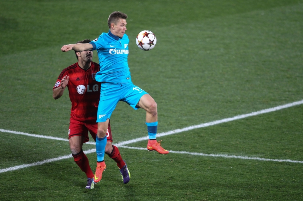 Лига чемпионов УЕФА, 2014/15, «Зенит» — «Байер»