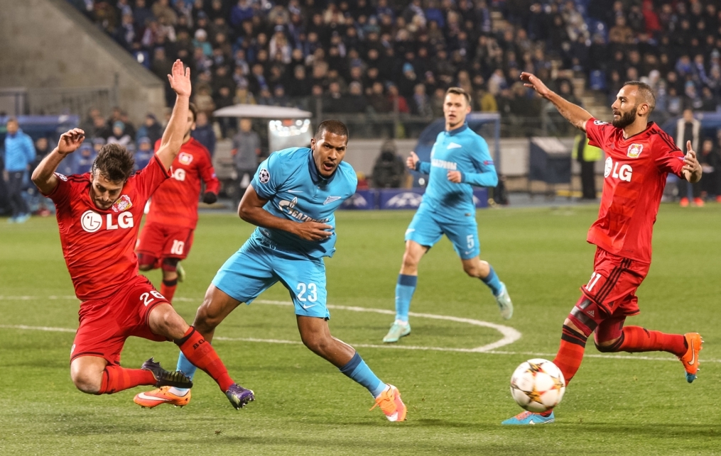 Лига чемпионов УЕФА, 2014/15, «Зенит» — «Байер»