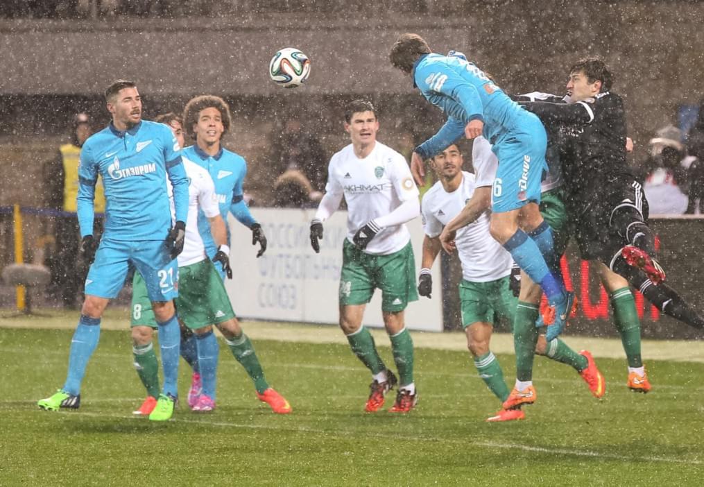 СОГАЗ Чемпионат России, 2014/15, «Зенит» — «Терек»