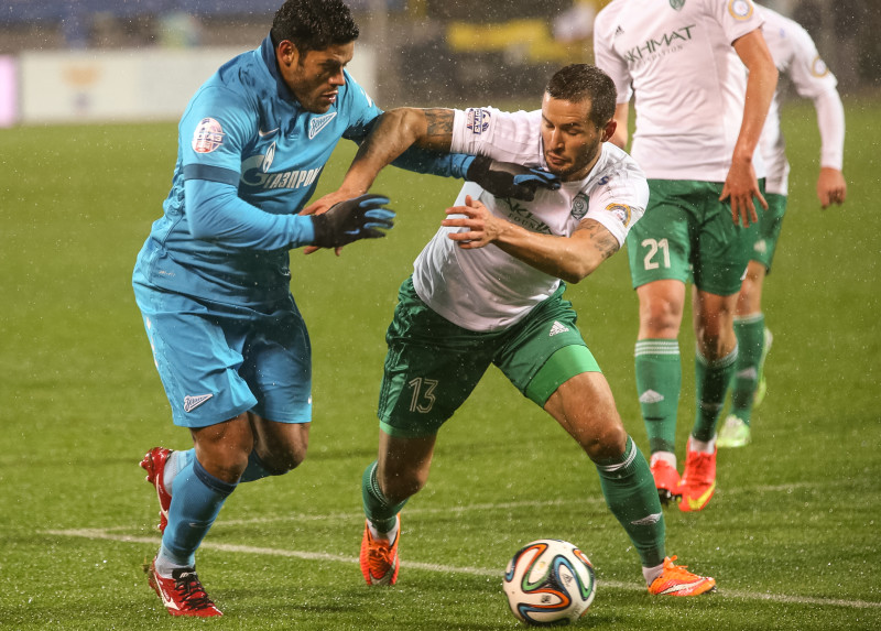 СОГАЗ Чемпионат России, 2014/15, «Зенит» — «Терек»