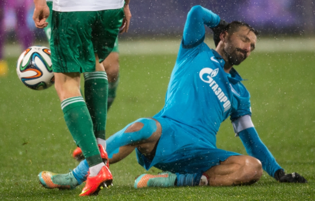 СОГАЗ Чемпионат России, 2014/15, «Зенит» — «Терек»