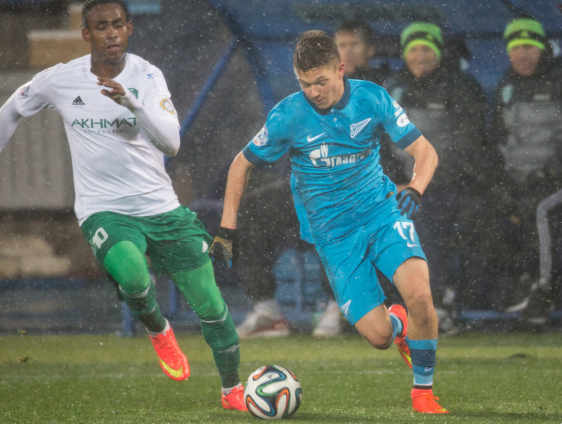 СОГАЗ Чемпионат России, 2014/15, «Зенит» — «Терек»